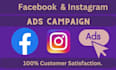be your facebook meta ads expert, fb ads campaign manager, fb advertising