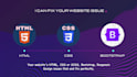 fix HTML, CSS, bootstrap, responsive errors and issues