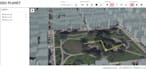 create a web gis application using cesium js