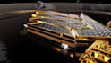 animate black and gold luxury 3d logo intro