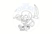 draw a retro cartoon character design for your