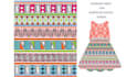 design awesome vector seamless print pattern for textile or any product