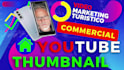 design your commercial no game youtube thumbnail or cover