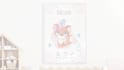 create personalized birth announcement poster for a baby