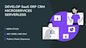 custom saas, crm, erp, cms, ai, microservices, serverless apps, wordpress