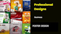 design eye catching posters or flyers for your event or business
