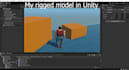 rig your 3d model for games or animation