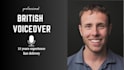 record a male british english voice over