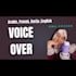 record a soft voice over in 4 languages