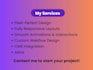 design and develop a custom, responsive webflow website expertly crafted fully