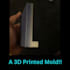 design a mold of your product so that you can 3d print the mold