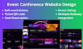 do event listing, party rental website, event ticket website and event website