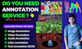 accurately annotated images and videos for your model