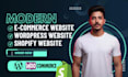 build modern ai integrated e commerce website, shopify and wp website services