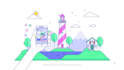 create an amazing isometric explainer video animation