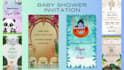baby shower invitation video