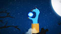 customize animated funny halloween greetings video
