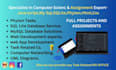 develop software and apps using java, python, HTML,mysql