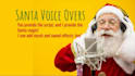 do a santa claus voice over