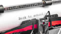 type your message on a vintage typewriter, photo and video