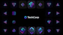 design a futuristic minimalist logo for your tech startup or app
