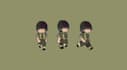 make an animated top down or platform pixel art sprite sheet