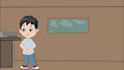 create an full body rig 2d character animation video