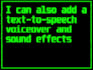 create retro computer text animation