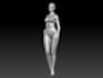 3d character modeling product stl obj files for 3d printing