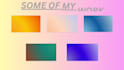 design modern gradient backgrounds for social media and branding