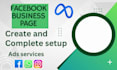 do a facebook business page create and setup