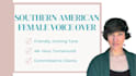 record a southern american voice over