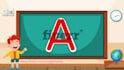 design video on how to write alphabets for kids