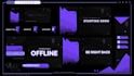 design anime or vtuber twitch, youtube stream overlays