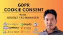 set up ccpa or gdpr cookie consent, ga4 with gtm
