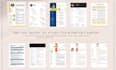 design a professional resume and cv template