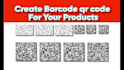 create barcode qr code isbn label tags sticker in 2 hour