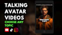 create a talking avatar ai video