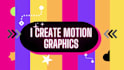 create motion flyers, banners, posters, ad for your instagram or facebook