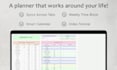 adhd planner spreadsheet budget tracker template digital calendar in excel sheet