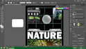create a brutalist style poster