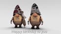 make happy birthday wishes video from puppet