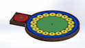 gear design for 3d printing cad model drawing