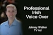 record a professional neutral male, irish voice over