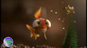 put your logo or text on a christmas fish video