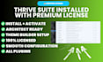install and activate thrive suite with a premium license