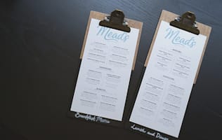 Menu-ontwerp